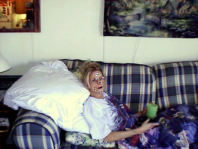 Momma being her silly self.